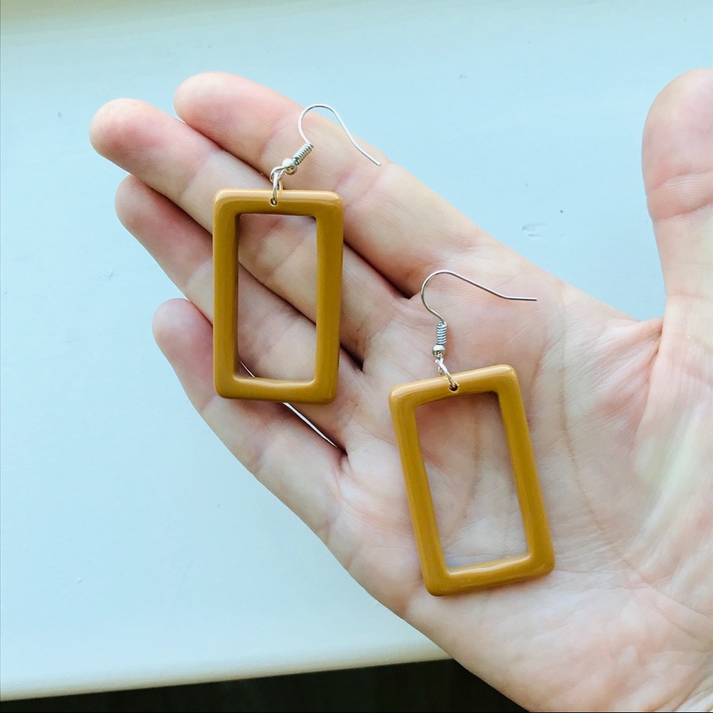 ✨Handmade Funky Mod Statement Earrings - Picture 2 of 4
